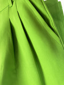 Ava Bright Green Wide Leg High Waisted Trousers