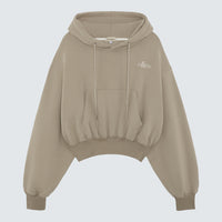 Stone Hoodie Cropped Branded - Nova