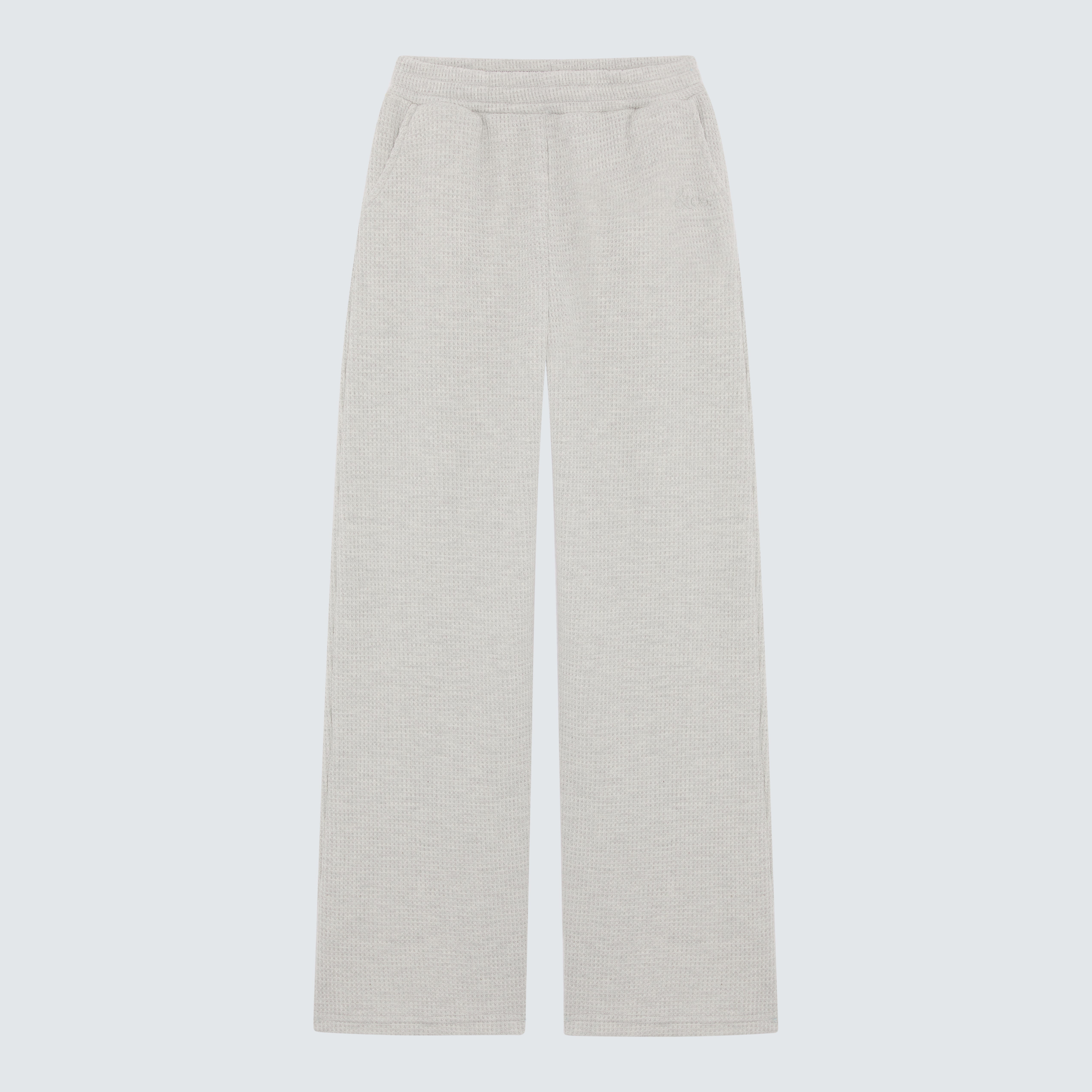 Grey Wide Leg Jogger Branded - Lily