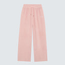 Blush Pink Wide Leg Jogger Branded - Romy