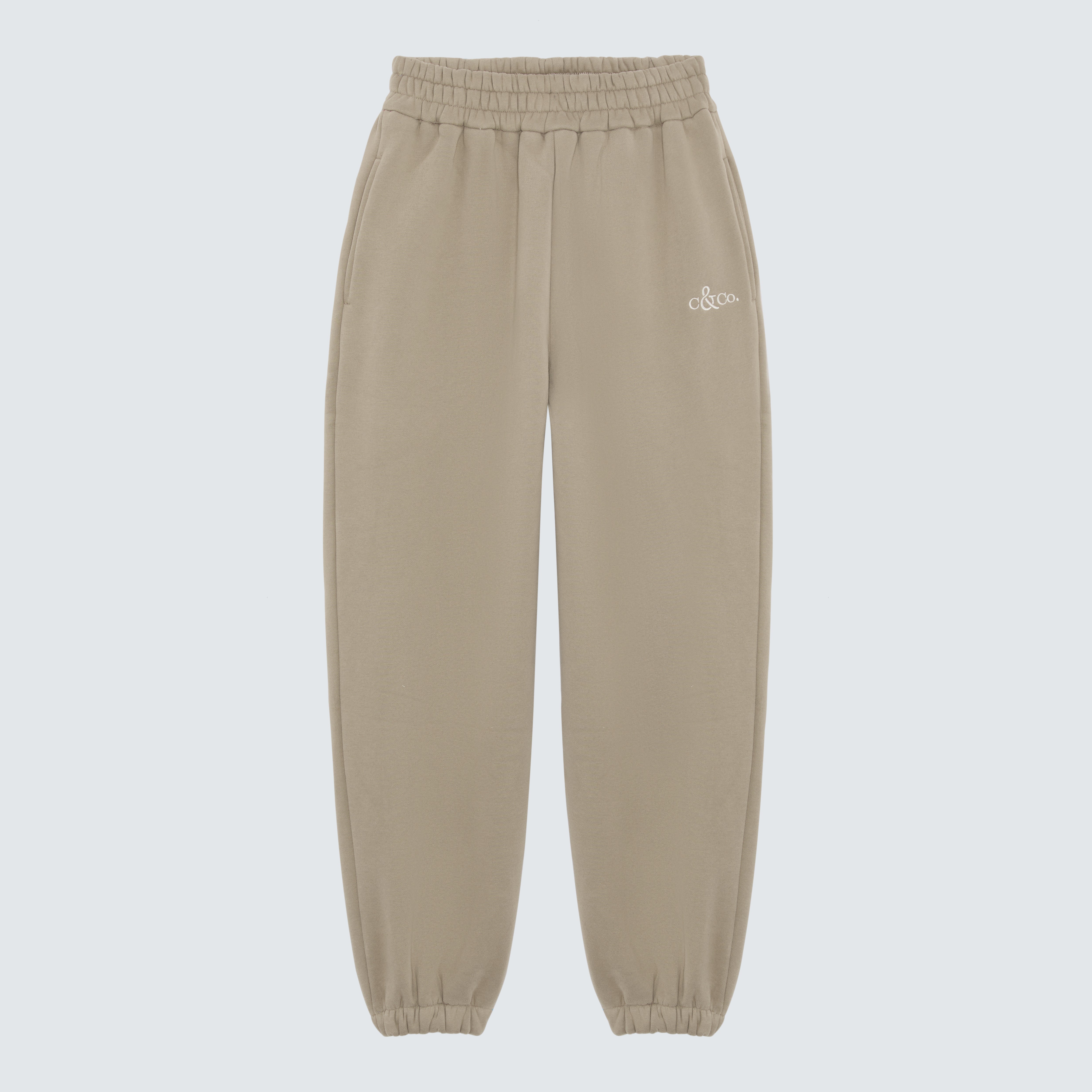 Stone Relaxed Fit Jogger Branded - Nova