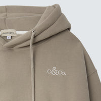 Stone Hoodie Cropped Branded - Nova