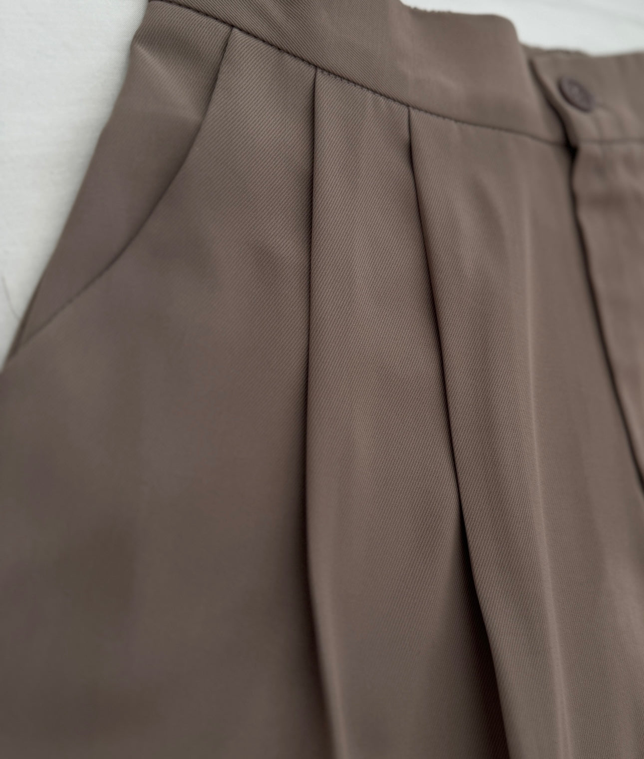 Sophia Taupe Wide Leg Trousers